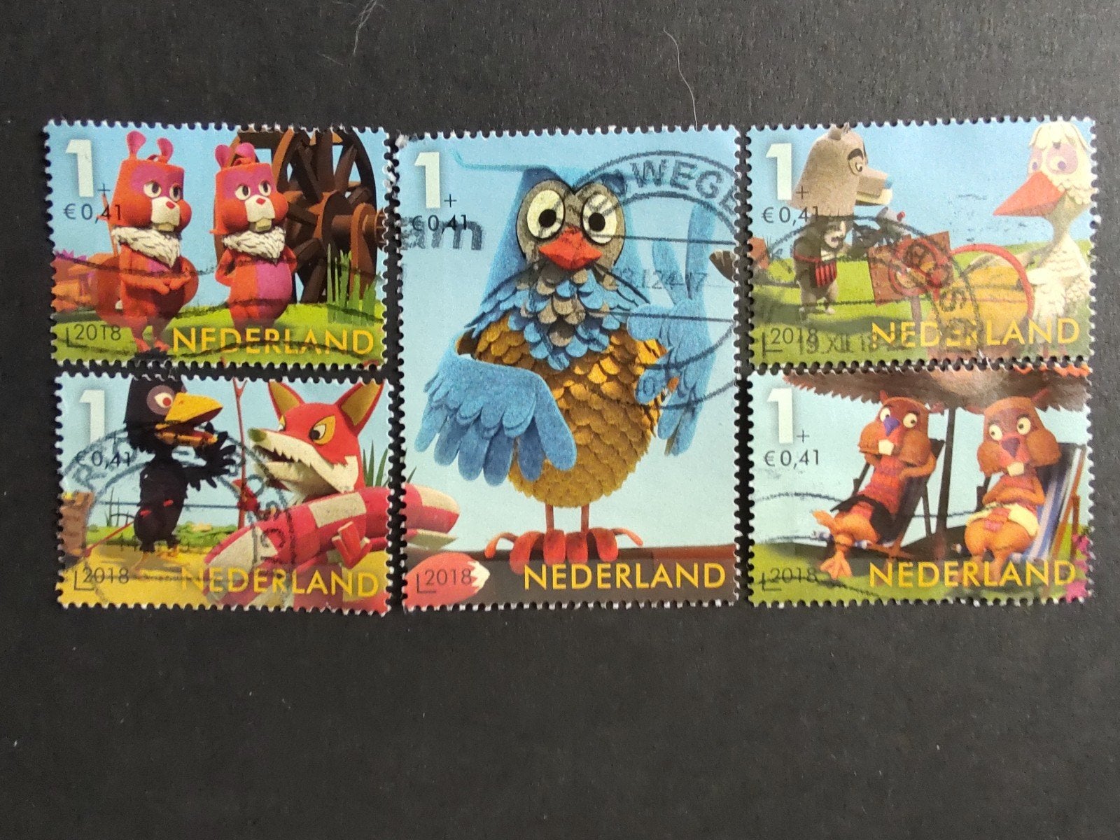 3694 serie Kinderpostzegels 2018, Postzegels en Munten, Postzegels | Nederland, Ophalen of Verzenden
