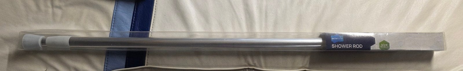 Douchegordijn stang 80 - 135 cm, Huis en Inrichting, Ophalen, Nieuw, Wit