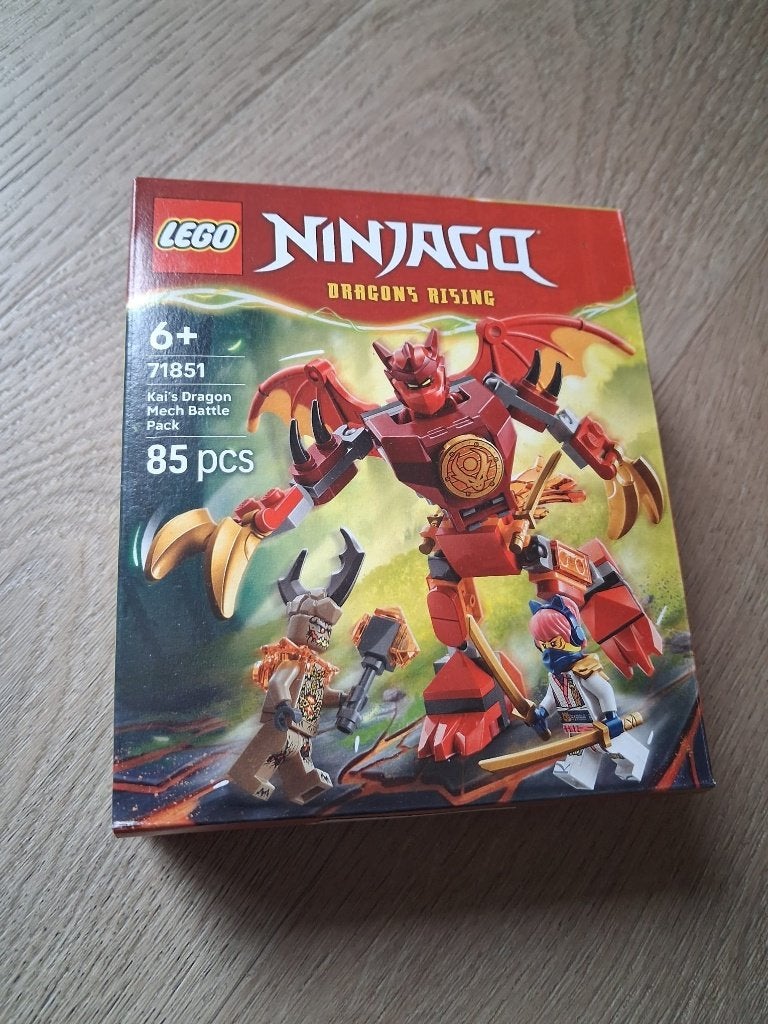 LEGO 71851 Ninjago: Kai's Drakenmecha, Lego, Nieuw, Ophalen of Verzenden, Ninjago