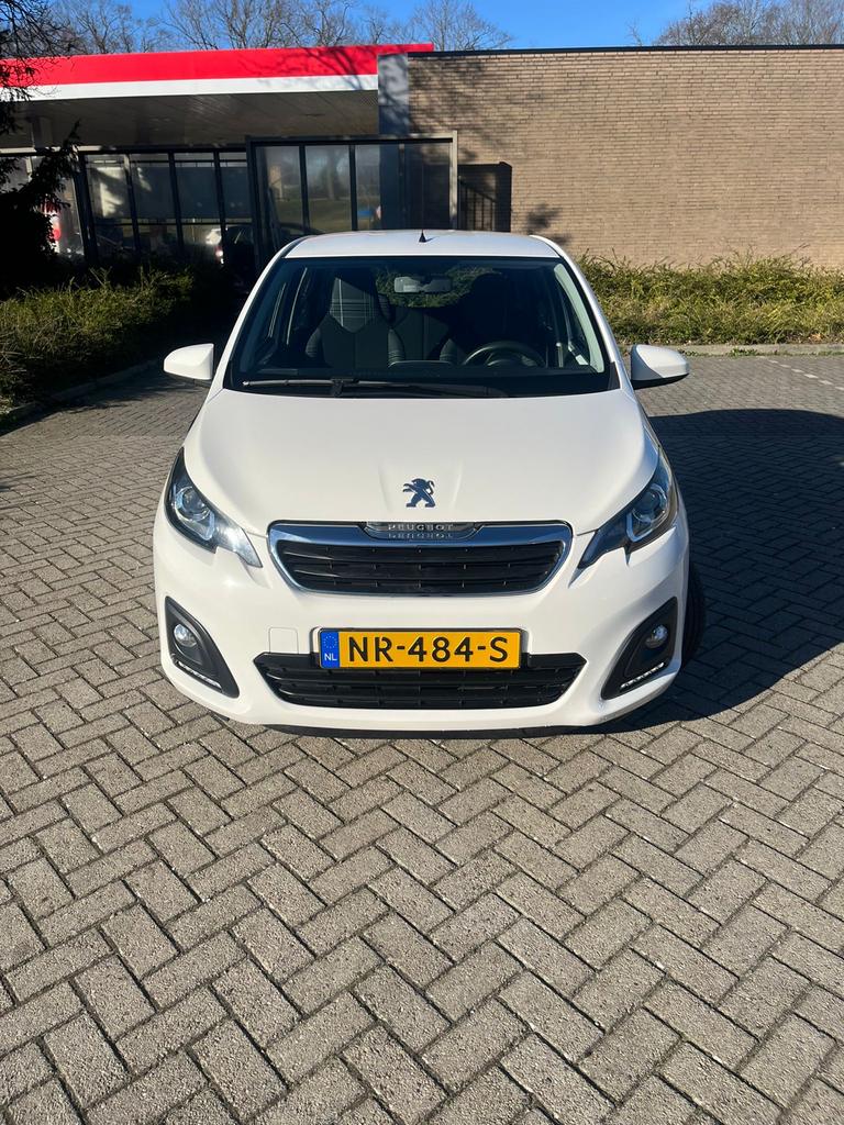 Peugeot 108 1.0 12V E-vti 51KW 5DR 2017 Wit, Auto's, Voorwielaandrijving, 4 stoelen, Wit, Origineel Nederlands