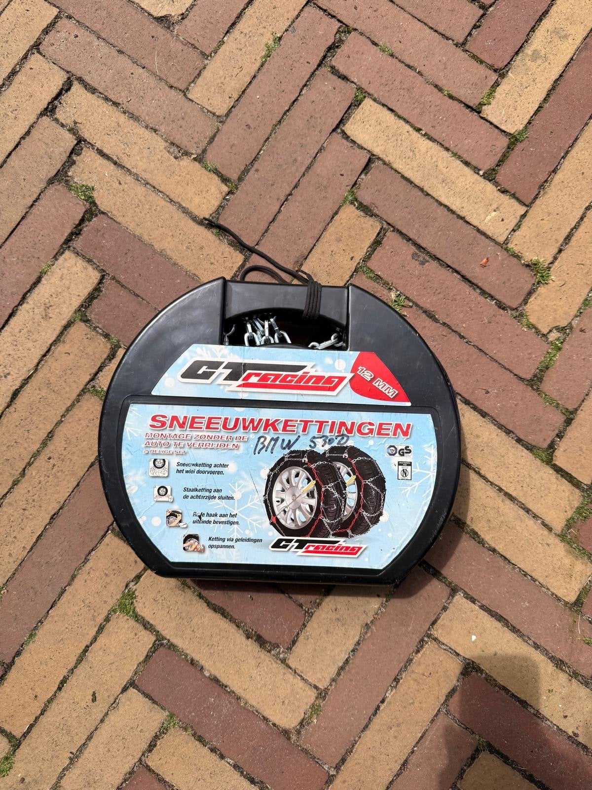 Sneeuwkettingen GT Racing 130 - Weinig gebruikt, Auto diversen, Sneeuwkettingen, Ophalen, Zo goed als nieuw