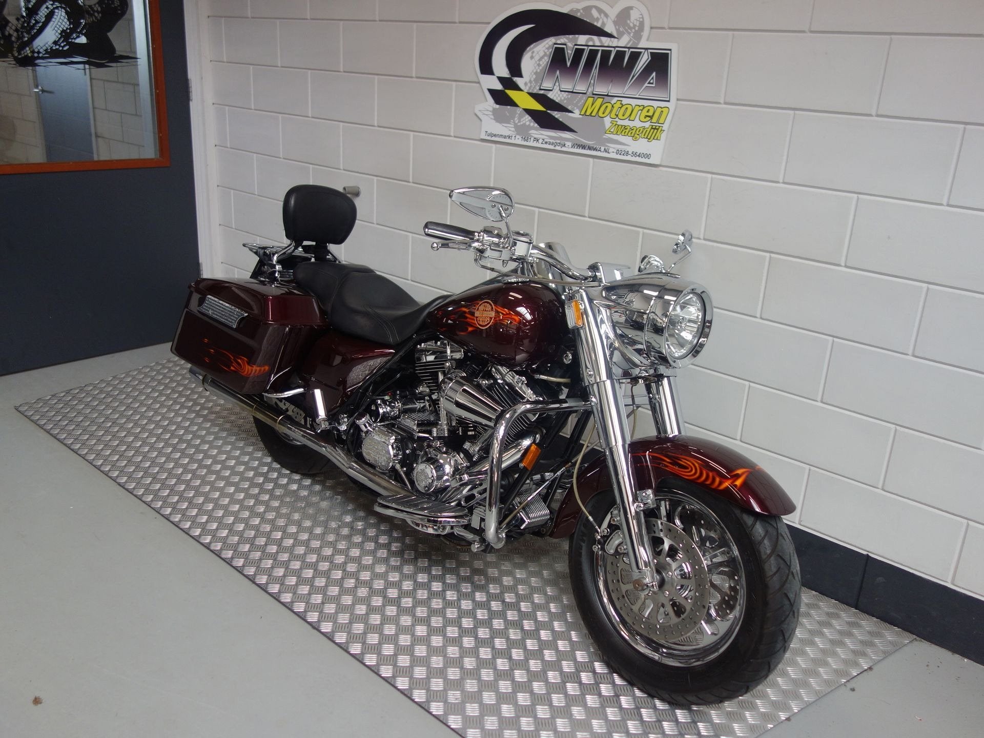 Harley Davidson 88 FLHRCI Road King Custom, Toermotor, Handgeschakeld, Gebruikt, Bedrijf
