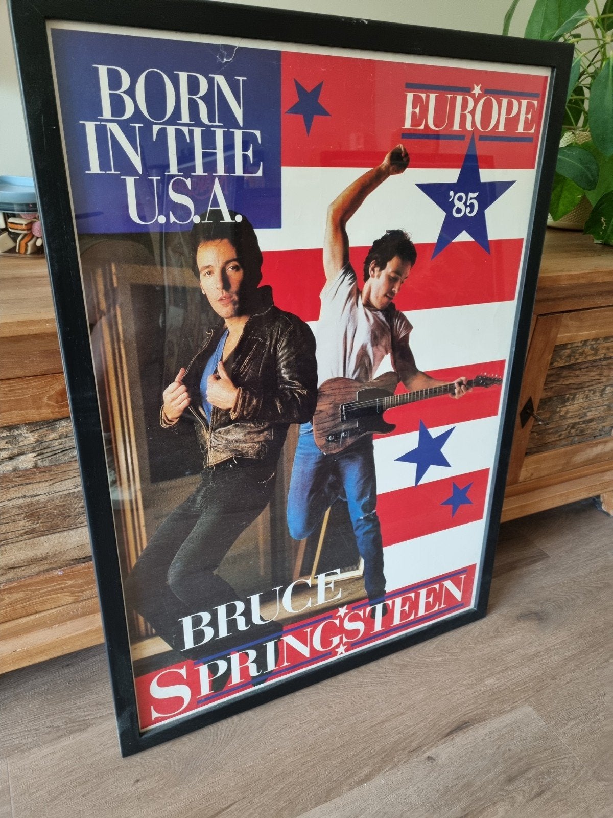 Bruce Springsteen poster Born in the USA, Ophalen, Gebruikt, Overige formaten, Poprock