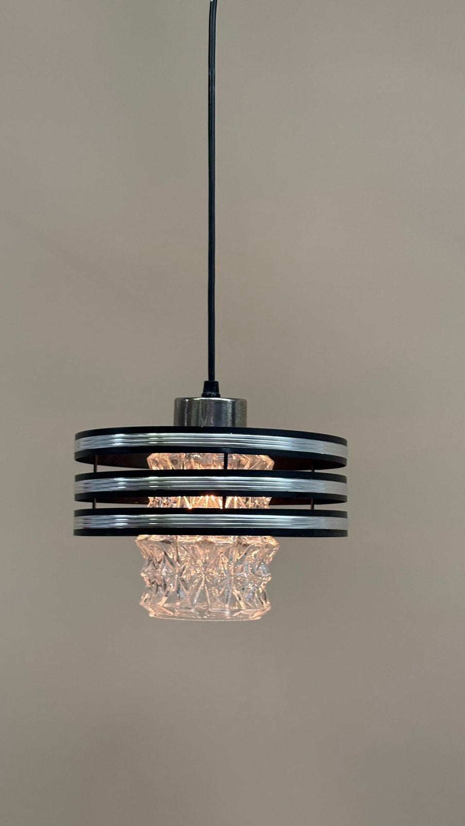 Vintage design Hillebrand Verlichting hanglamp Space Age, Space Age, -, -, E14 (klein)