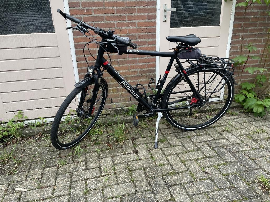 Fiets: Pegasus Solero SL Disc, Gebruikt, 57 tot 61 cm, Meer dan 20 versnellingen, Schijfrem