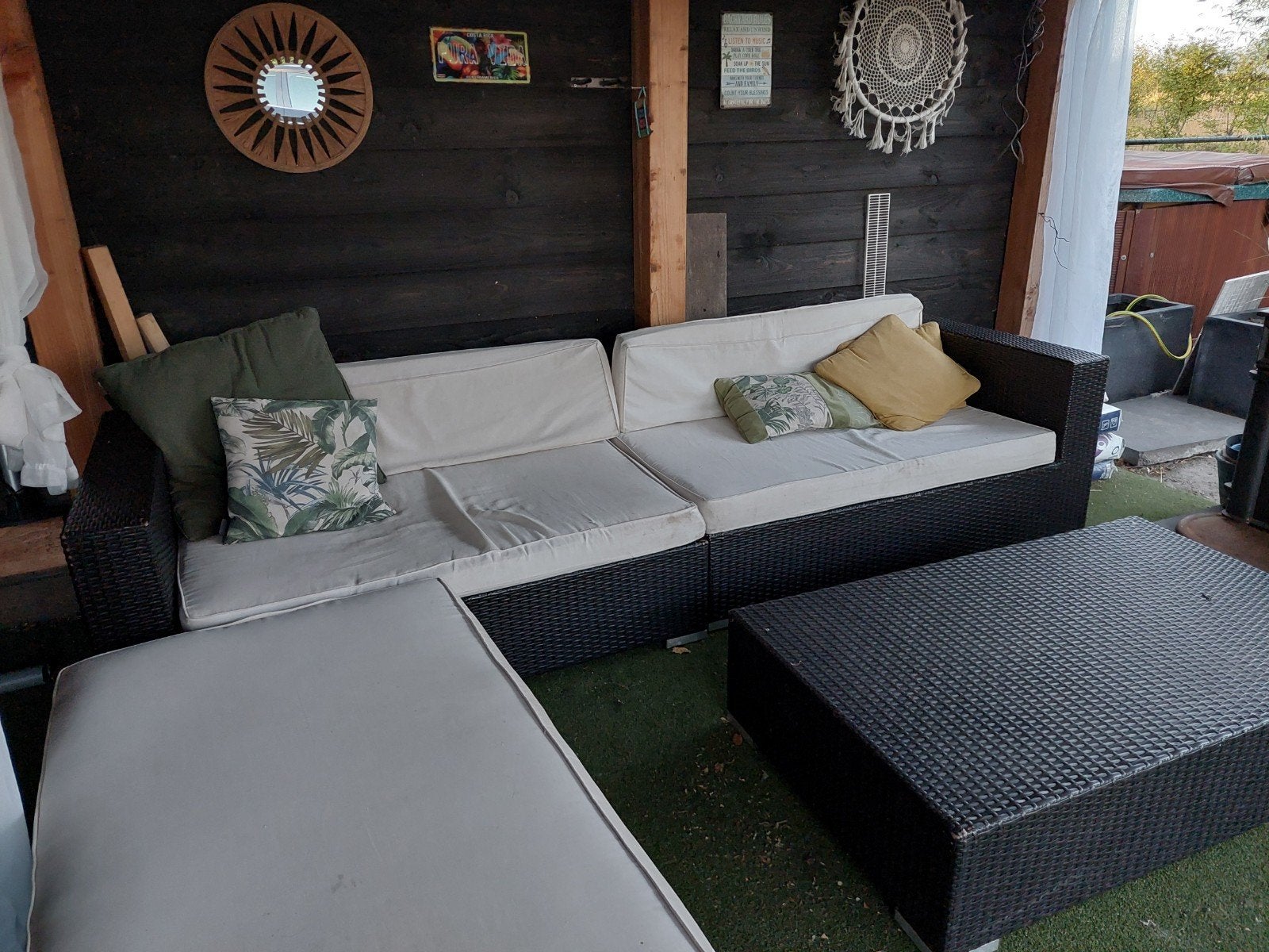 Gratis Loungeset met kussens, Ophalen of Verzenden, 150 tot 200 cm