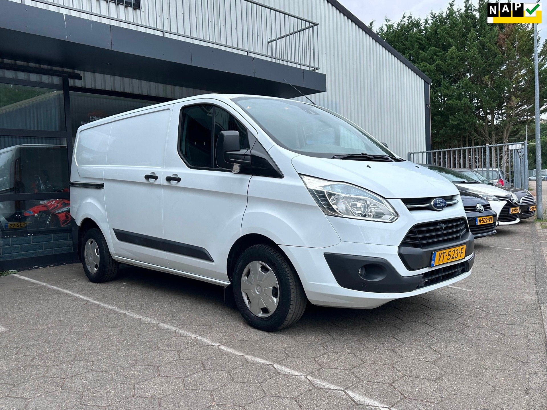 Ford Transit Custom 270 2.2 TDCI L1H1 Trend/79000km/Airco/cr, Voorwielaandrijving, Euro 5, Gebruikt, 4 cilinders