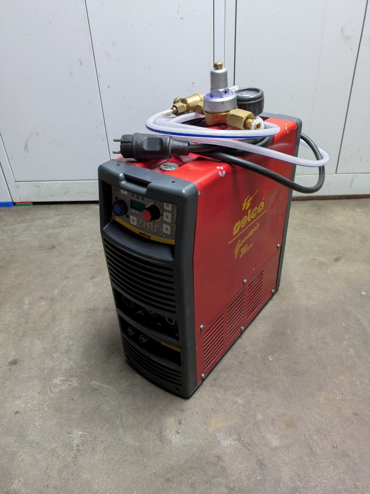 Selco Genesis 200 AC/DC Tig watergekoeld, Ophalen, Gebruikt