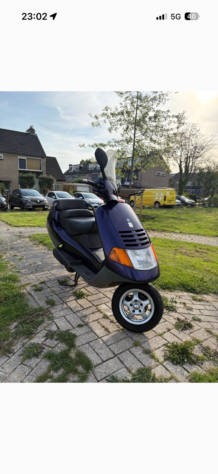 Piaggio Hexagon 150cc Duits, Ophalen, Zo goed als nieuw, Tweetakt, Overige modellen