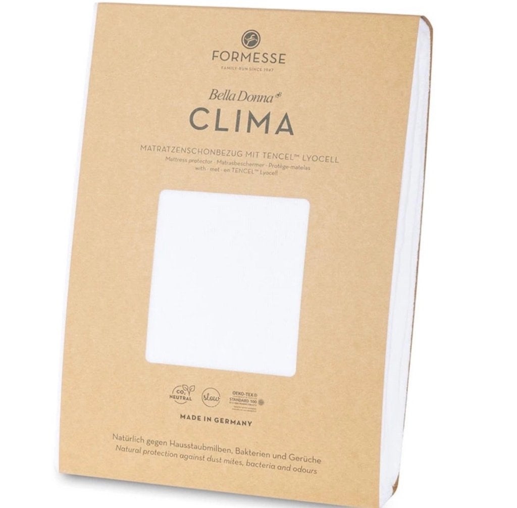 Bella Donna Clima split topper molton, Huis en Inrichting, Lits-jumeaux, Matrasbeschermer, Wit, Overige materialen
