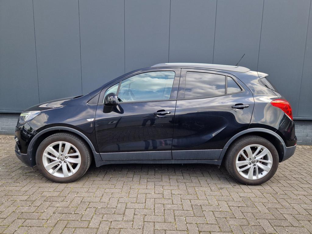 Opel Mokka X 1.4 Turbo Edition 140PK /Org NL /Deal ond., Voorwielaandrijving, 12 maanden, Gebruikt, Leder en Stof