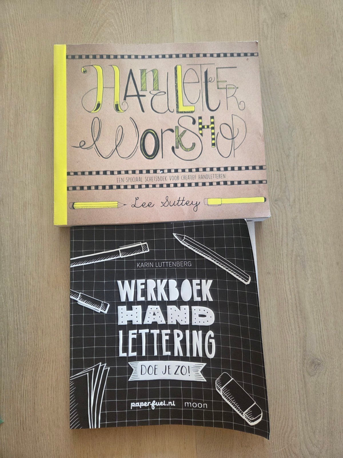 Handlettering boeken - ongebruikt, gratis op te halen, Ophalen