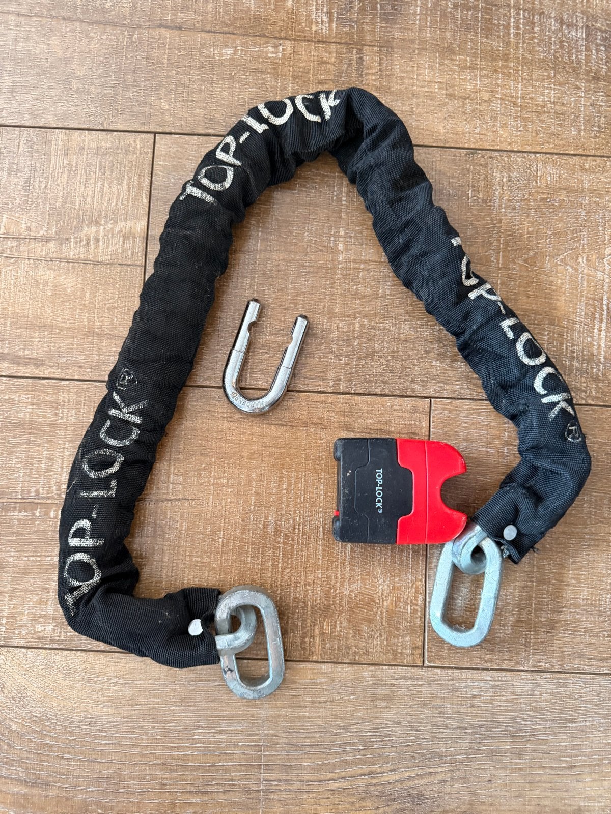 Top-Lock kettingslot met hangslot, Ophalen of Verzenden, Gebruikt