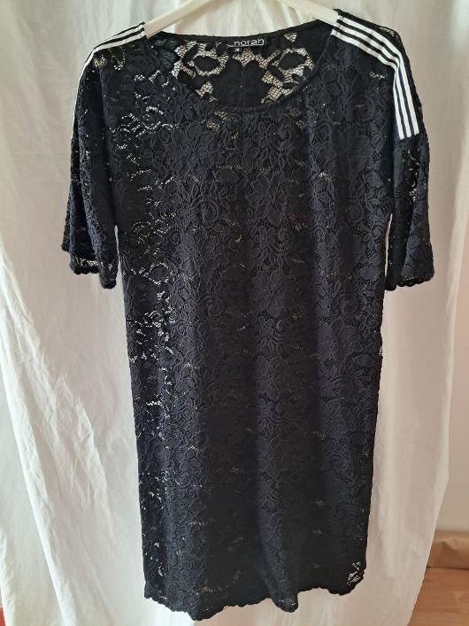 norah kanten zwarte jurk maat 36, Kleding | Dames, Ophalen of Verzenden, Zo goed als nieuw, Maat 36 (S), Zwart