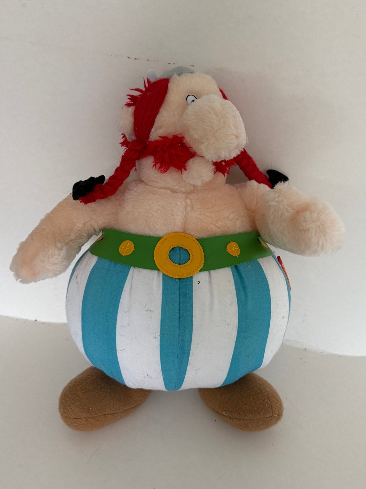 Obelix knuffel - Parc Astérix 1999, Gebruikt, Overige merken, Overige karakters, Overige typen