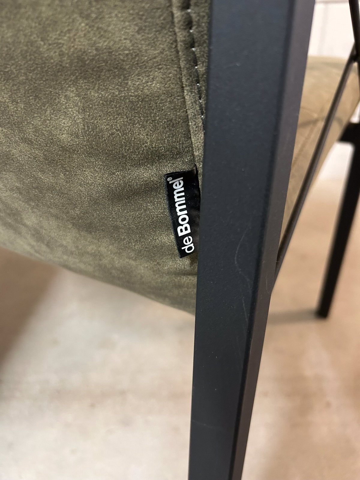Den Bommel fauteuil’s met metalen frame 4 stuks, Huis en Inrichting, Ophalen, Overige kleuren, Zo goed als nieuw, Metaal