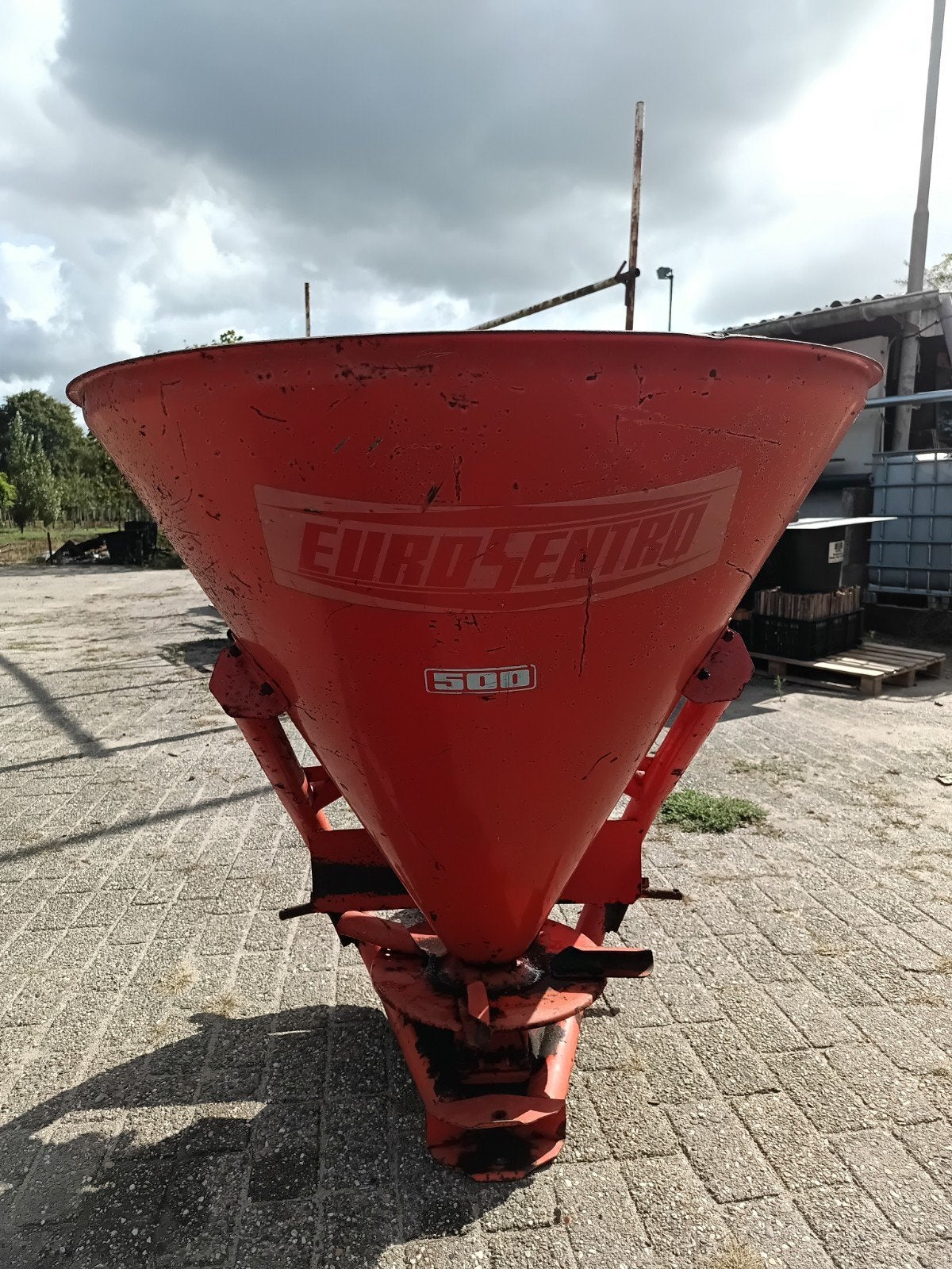 EuroSentro 500ltr kunstmeststrooier met aftakas, Ophalen, Glastuinbouw, Gewasbescherming en Bemesting