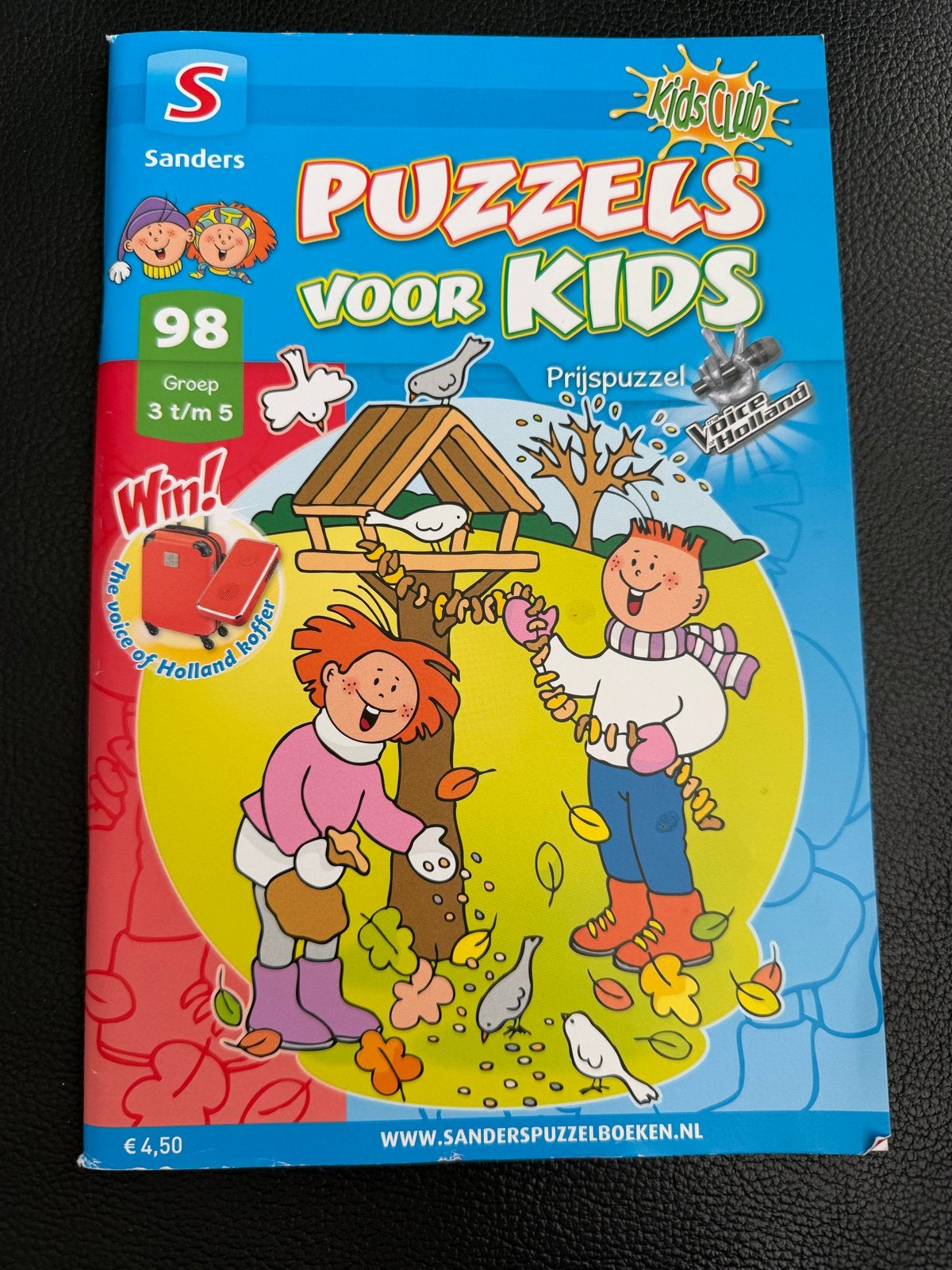 Puzzels voor Kids 98 - Sanders Puzzelboeken voor groep 3-5, Ophalen of Verzenden, Nieuw, Non-fictie