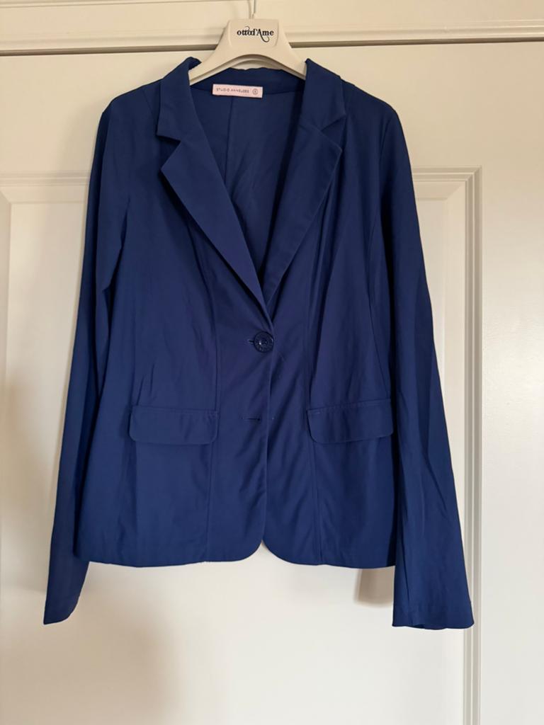 Studio Anneloes clear blazer maat S Koningsblauw, Blauw, Ophalen of Verzenden, Zo goed als nieuw, Jasje