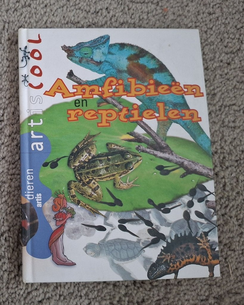 Atiscool Amfibieën en Reptielen, Boeken, Ophalen, Zo goed als nieuw