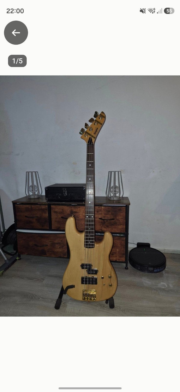 stingray basgitaar met verterker, Muziek en Instrumenten, Ophalen of Verzenden, Gebruikt, Elektrisch