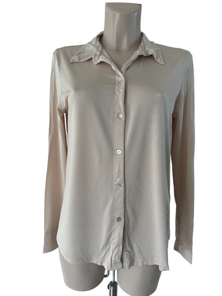 & Other Stories blouse M, Kleding | Dames, Maat 38/40 (M), Beige, Ophalen of Verzenden, Zo goed als nieuw