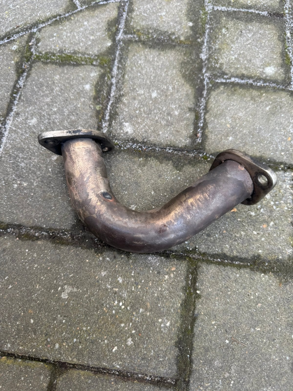 Rvs uitlaatbocht 125/180cc, Ophalen of Verzenden