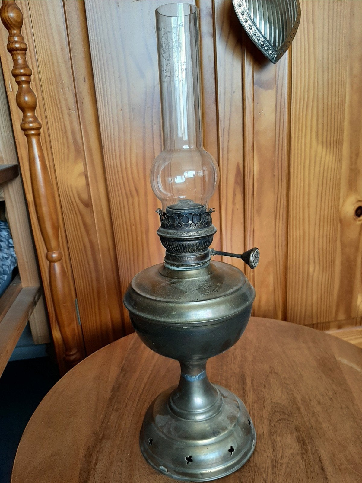 Antieke Matador Olielamp - Salvatore Firma, Ophalen