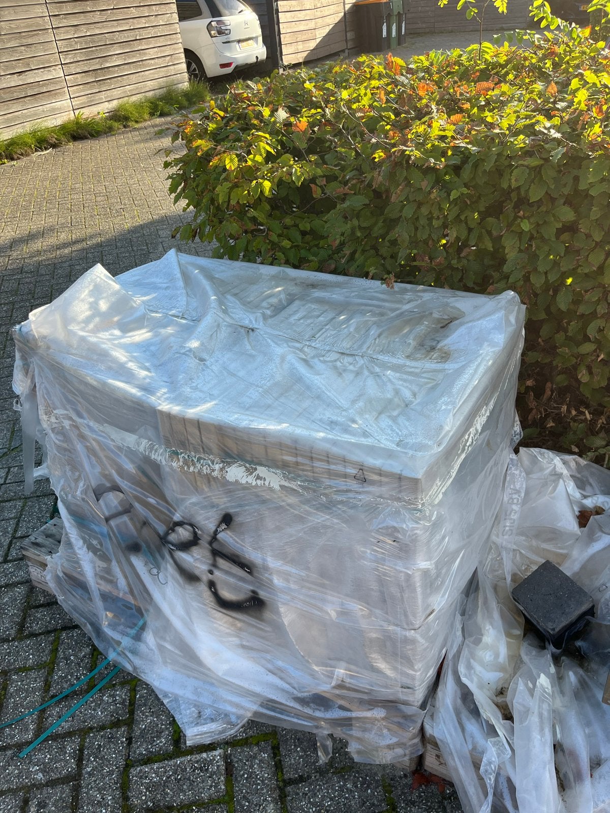 100% keramische tegels 11m2 60x60cm, Ophalen, 40 tot 60 cm, Nieuw, 10 m² of meer