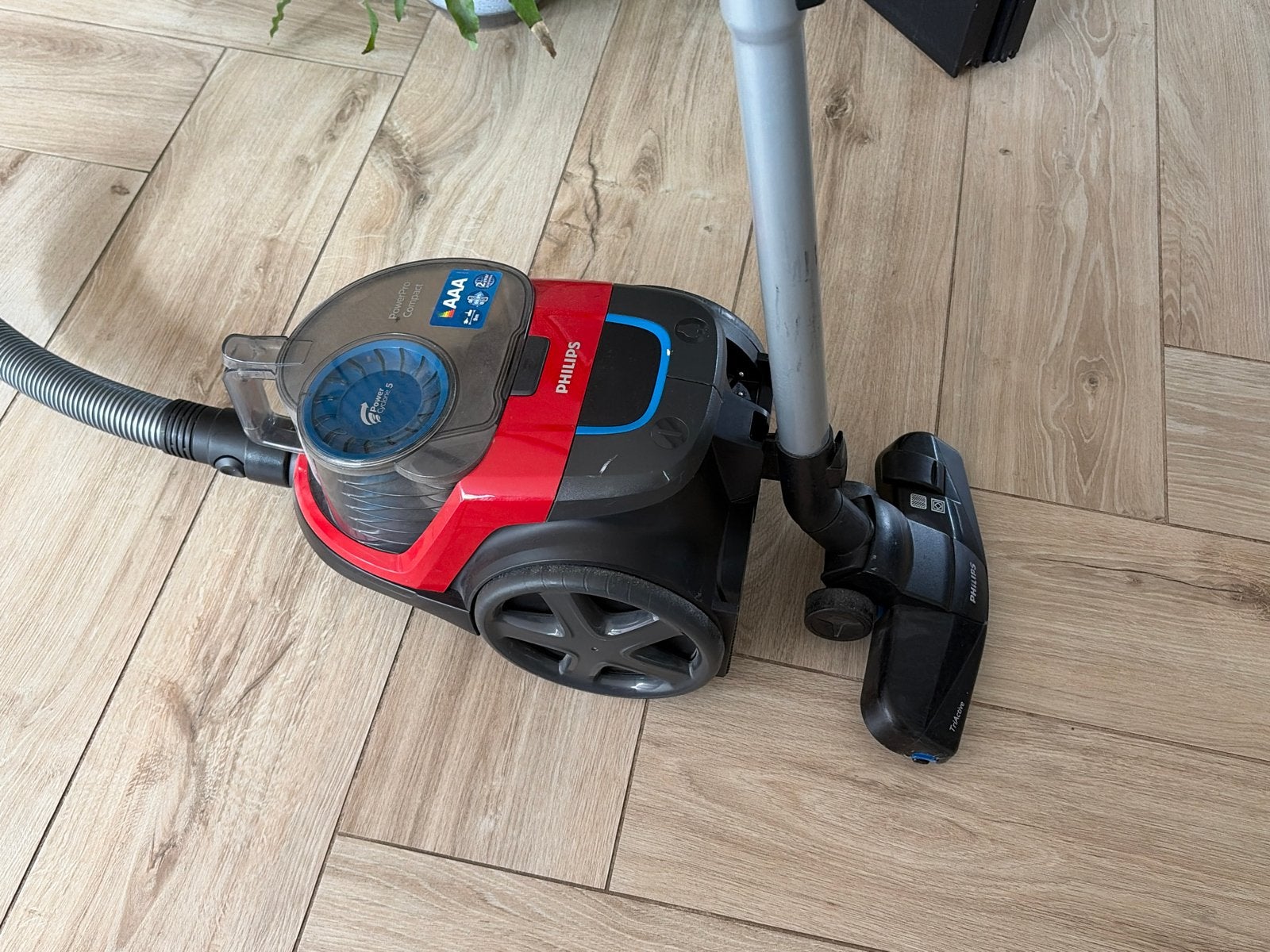 Philips PowerPro Compact Stofzuiger Zonder Zak, Witgoed en Apparatuur, Ophalen, Gebruikt, Philips, Minder dan 1200 watt