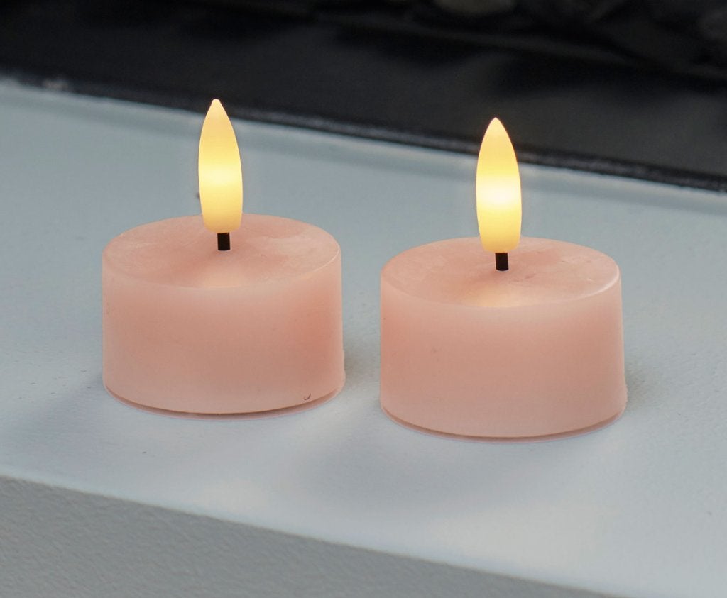 Sirius sille LED kaars waxinelichtje VEEL KLEUREN 2 stuks NW, Overige materialen, Nieuw, Ophalen of Verzenden, Kaars