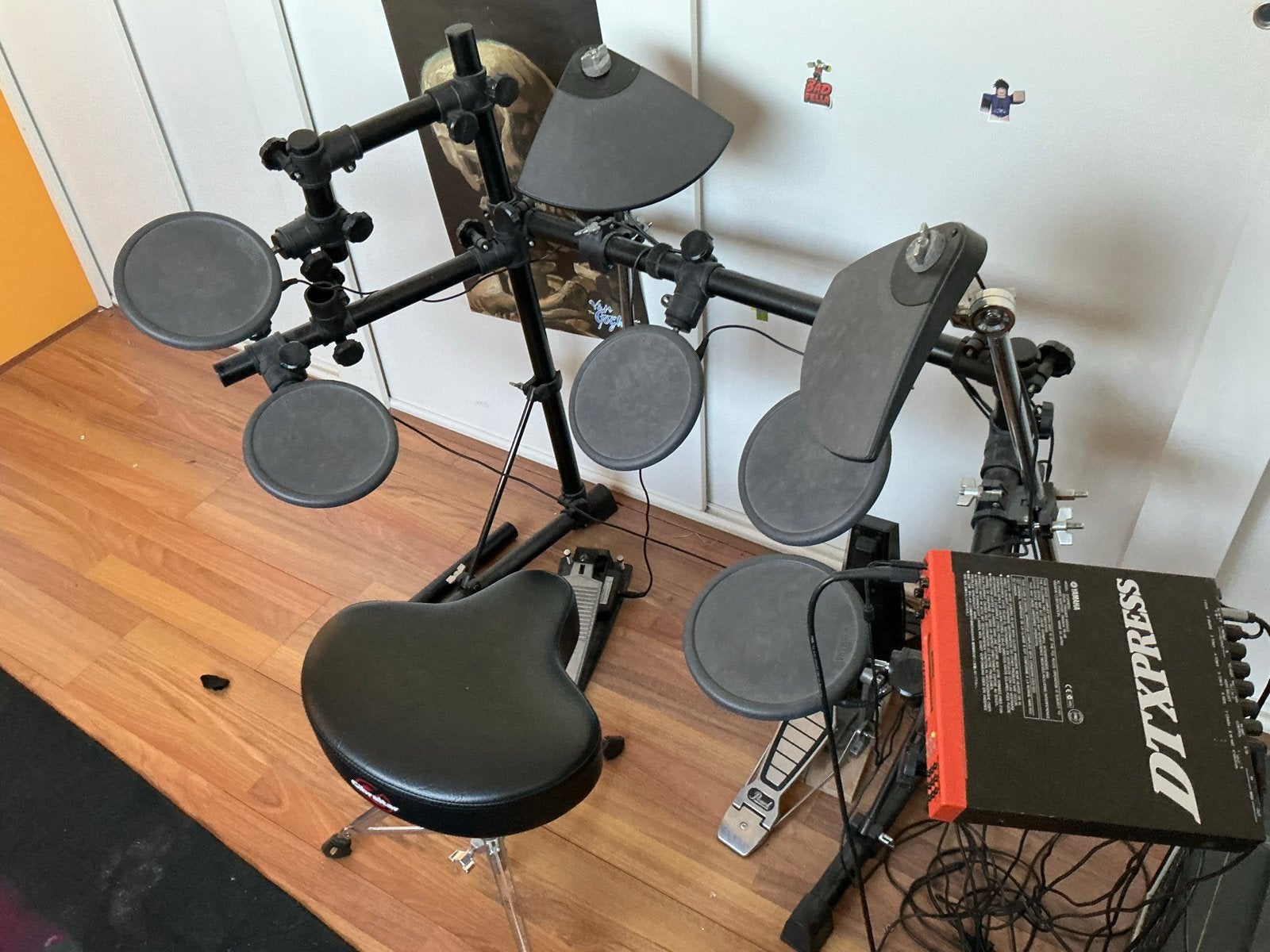 Yamaha DTXpress elektronisch drumstel, Muziek en Instrumenten, Ophalen, Gebruikt, Yamaha, Elektronisch
