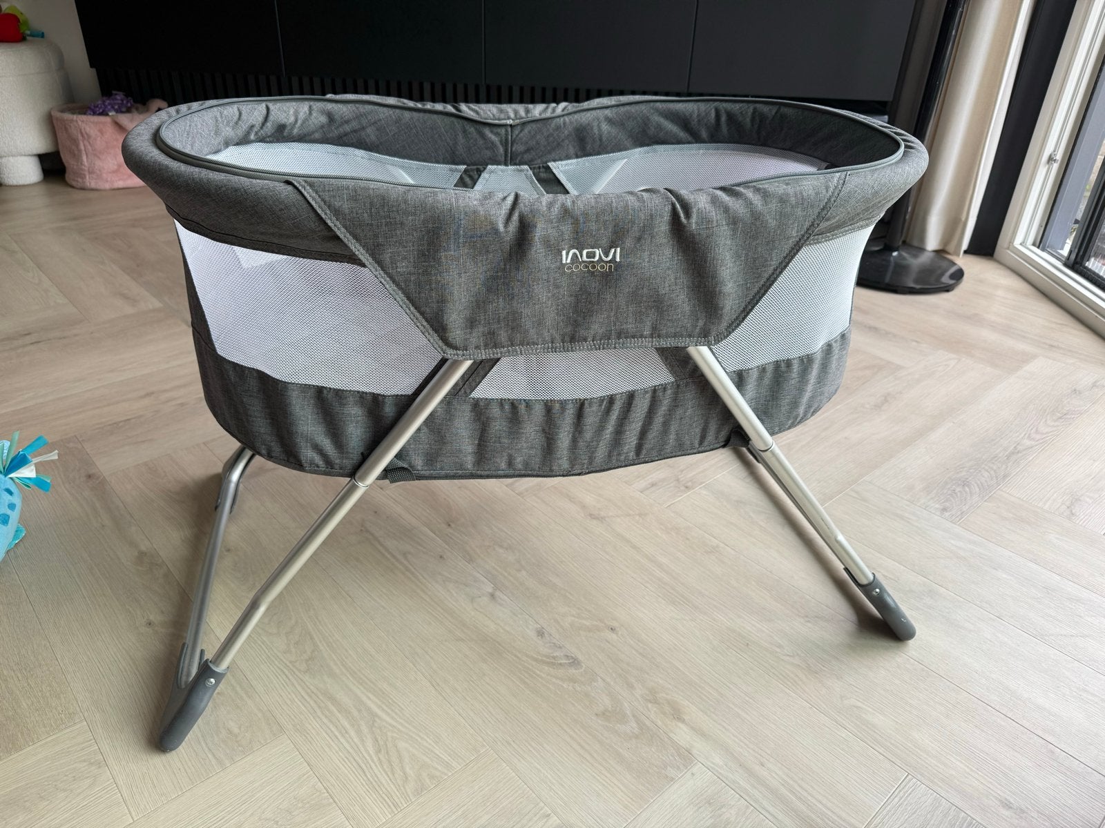 Inovi Cocoon Reiswiegje, Kinderen en Baby's, Ophalen, Zo goed als nieuw, Reisbedje