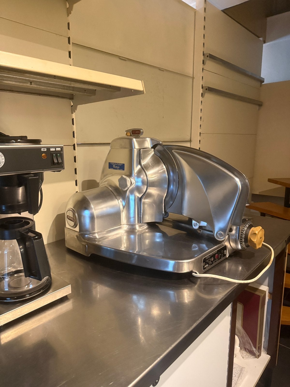 Berkel 834s snijmachine, Ophalen, Gebruikt, Bakkerij en Slagerij