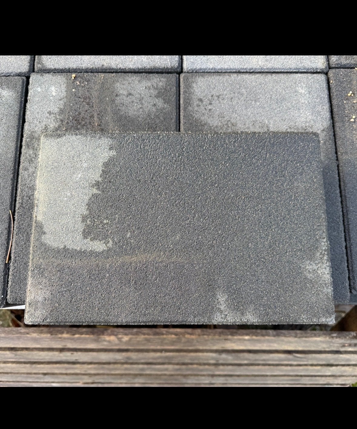 Beton terrastegels antraciet + 10 m², Ophalen, Gebruikt, 10 m² of meer, Beton