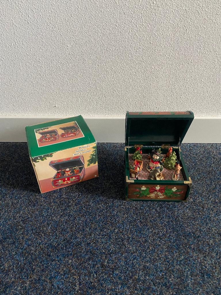 Speeldoosje kerst NIEUW, Diversen, Kerst, Ophalen of Verzenden, Nieuw