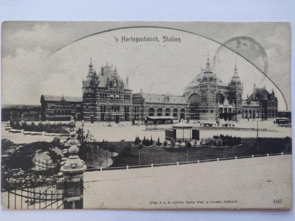 X1223 Den Bosch 1906, Ophalen of Verzenden, Voor 1920, Noord-Holland