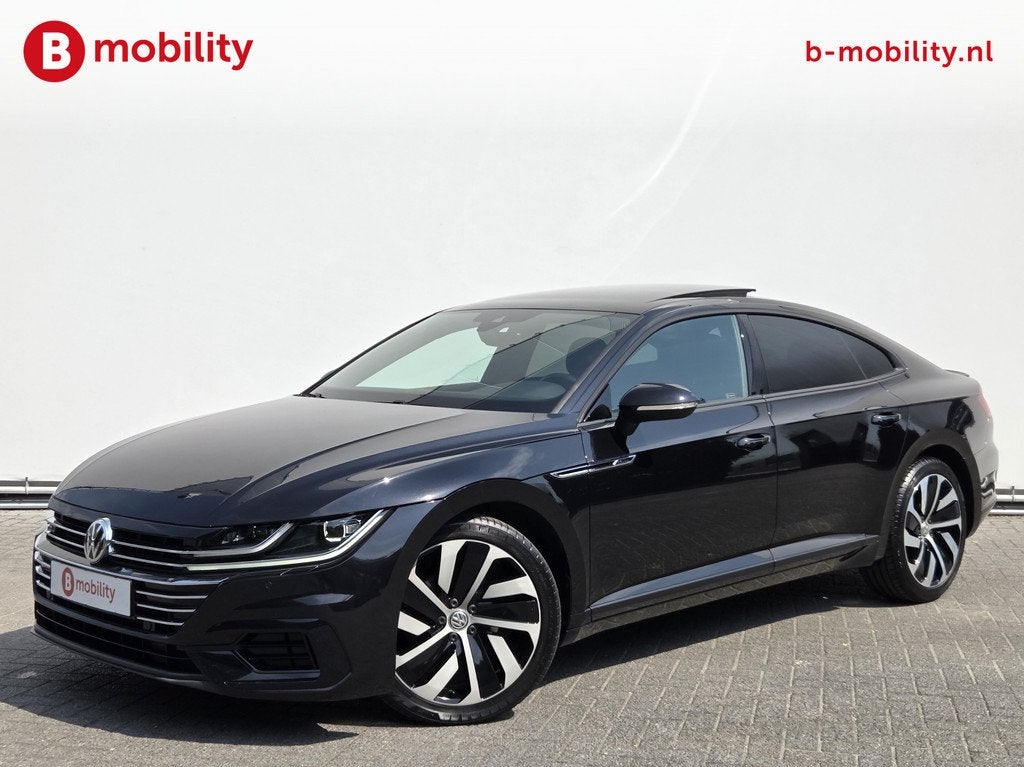Volkswagen Arteon 1.5 TSI Business R Line DSG Automaat Trekh, Auto's, Volkswagen, Arteon, 4 cilinders, 150 pk, Zwart