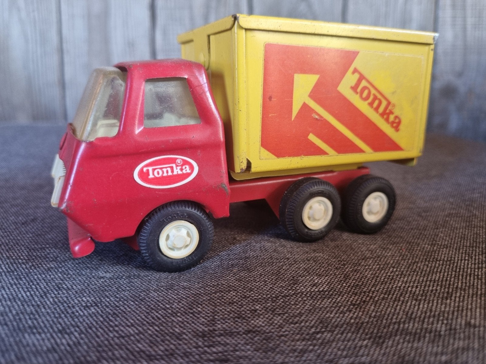 Vintage Tonka Vrachtwagen, Ophalen of Verzenden, Gebruikt