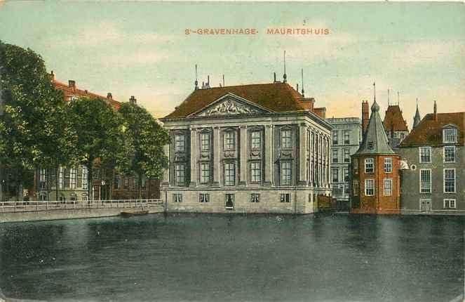 301-154-005 Den Haag Mauritshuis, Verzenden, Voor 1920, Zuid-Holland