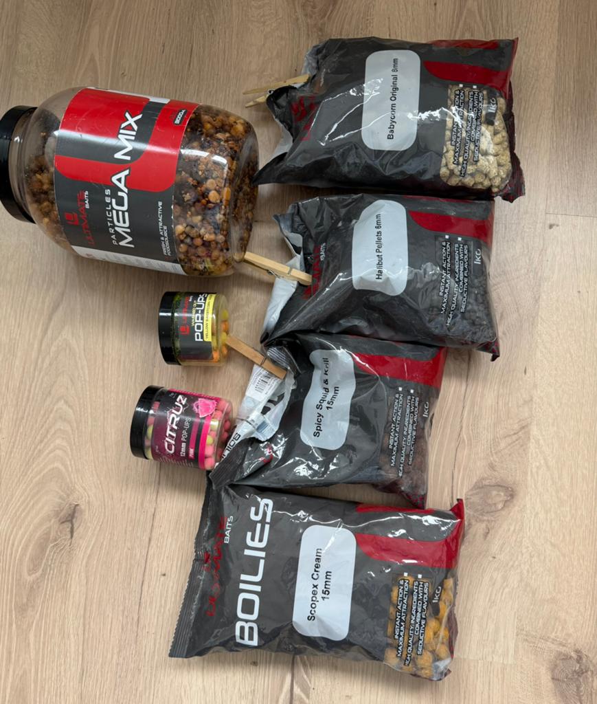 Ultimate Baits Boiles, Pop-ups en Mega Mix, Ophalen of Verzenden, Nieuw, Overige typen