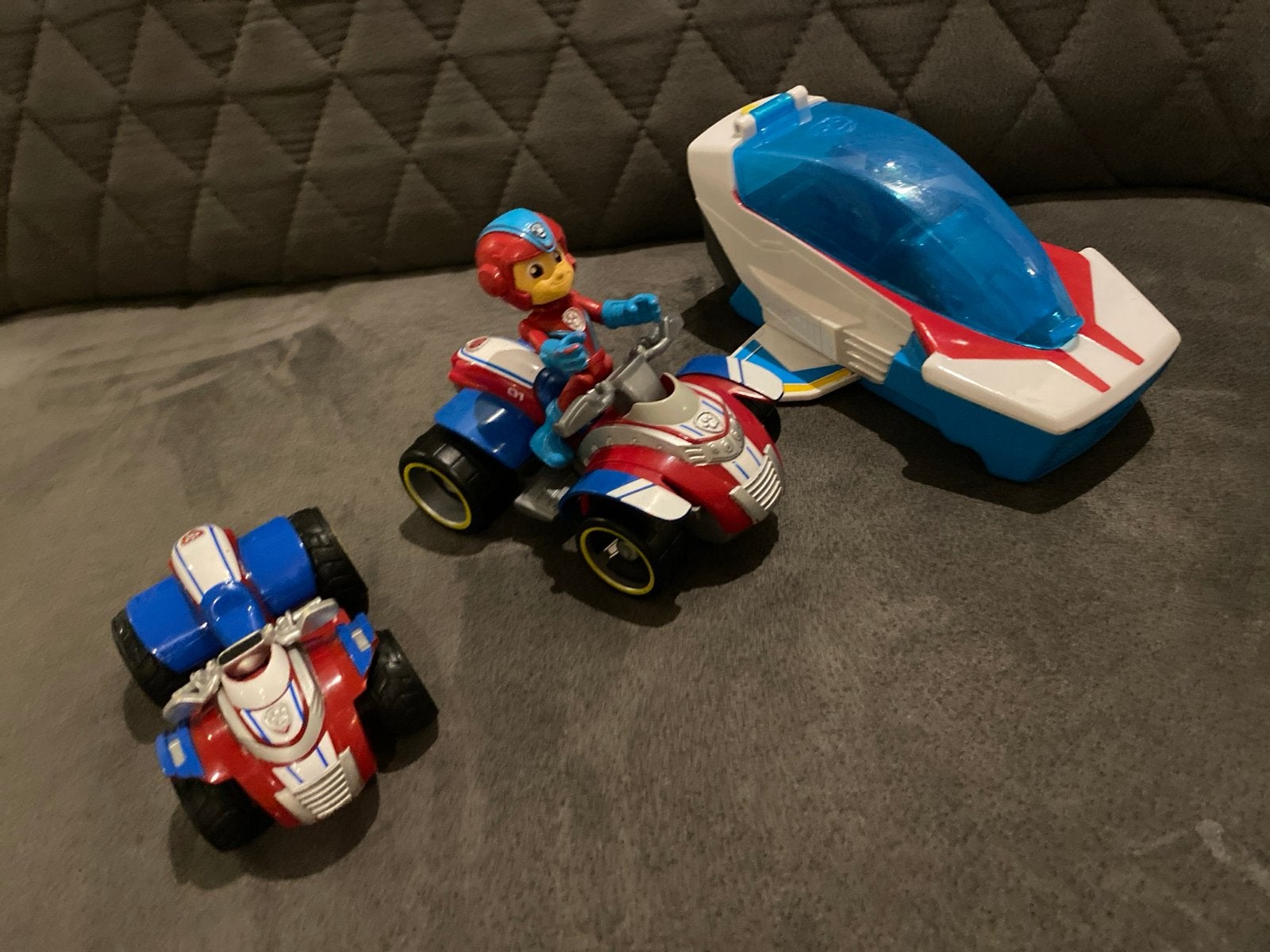 PAW Patrol Ryder en Rescue Voertuigen Speelset, Ophalen, Gebruikt