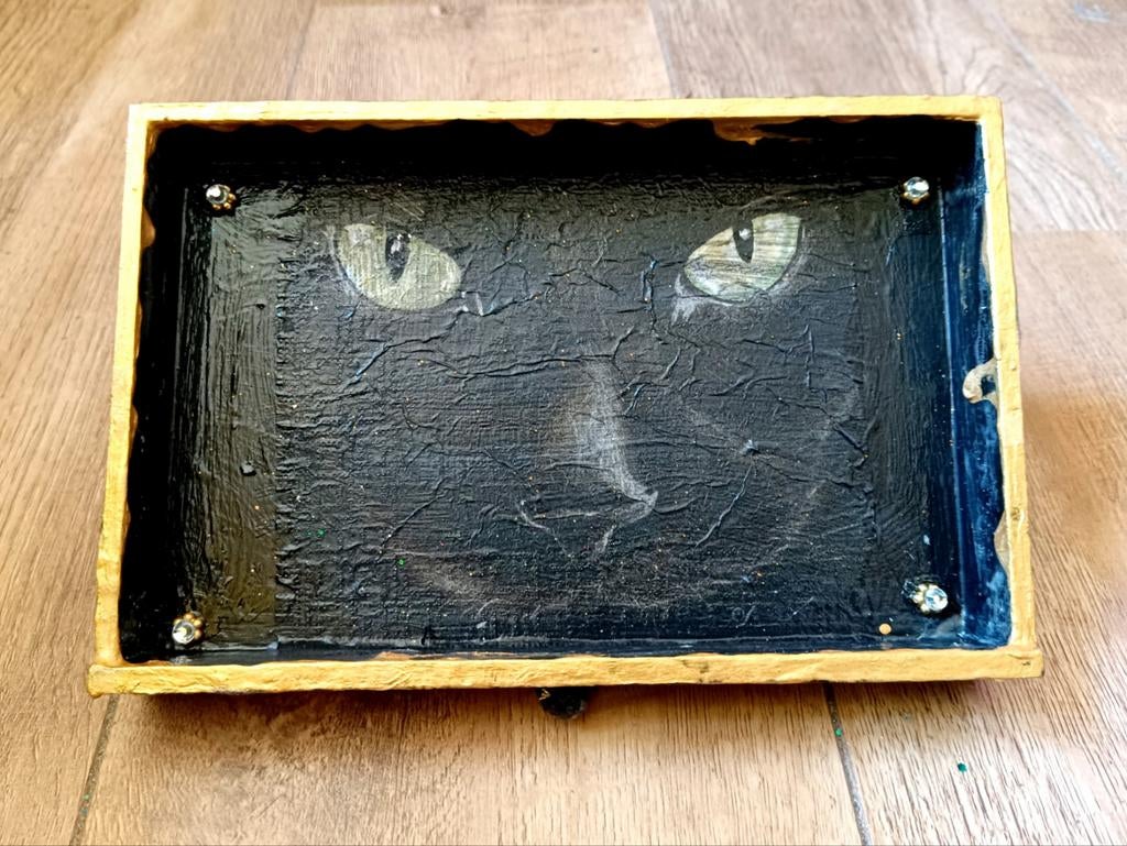 Zwarte Kat, Ophalen of Verzenden, Metaal