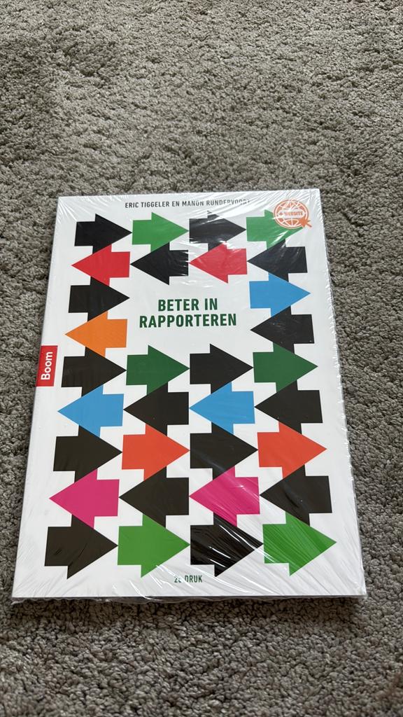 Manon Rundervoort - Beter in rapporteren 2e druk, Ophalen of Verzenden, Zo goed als nieuw, Manon Rundervoort; Eric Tiggeler, Nederlands