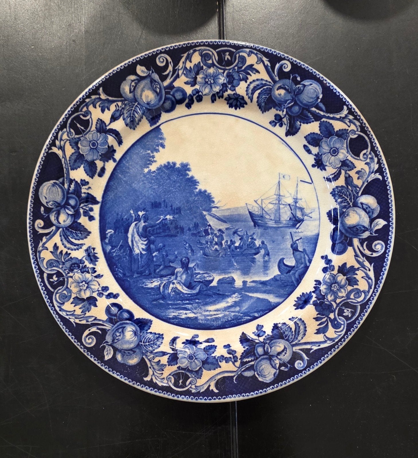 Voc schotel 1909, Antiek en Kunst, Antiek | Wandborden en Tegels, Ophalen of Verzenden