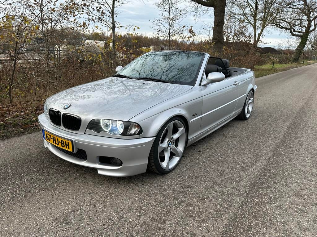 BMW 3-Serie 2.5 CI 323 Cabriolet AUT 2000 Grijs, Auto's, BMW, Bedrijf, 3-Serie, Benzine, Cabriolet, Automaat, Geïmporteerd, Zilver of Grijs