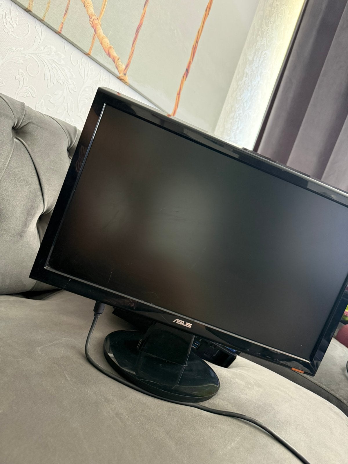 ASUS monitor te koop – 21.5 inch werkt goed, Ophalen, Zo goed als nieuw, 60 Hz of minder, VGA