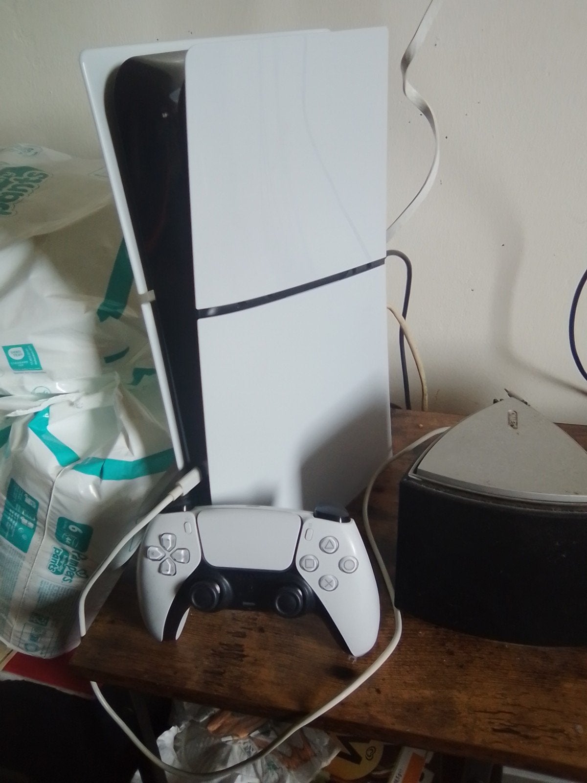 PS5 Slim 1TB met 1 controller - Zo goed als nieuw, Ophalen, Zo goed als nieuw
