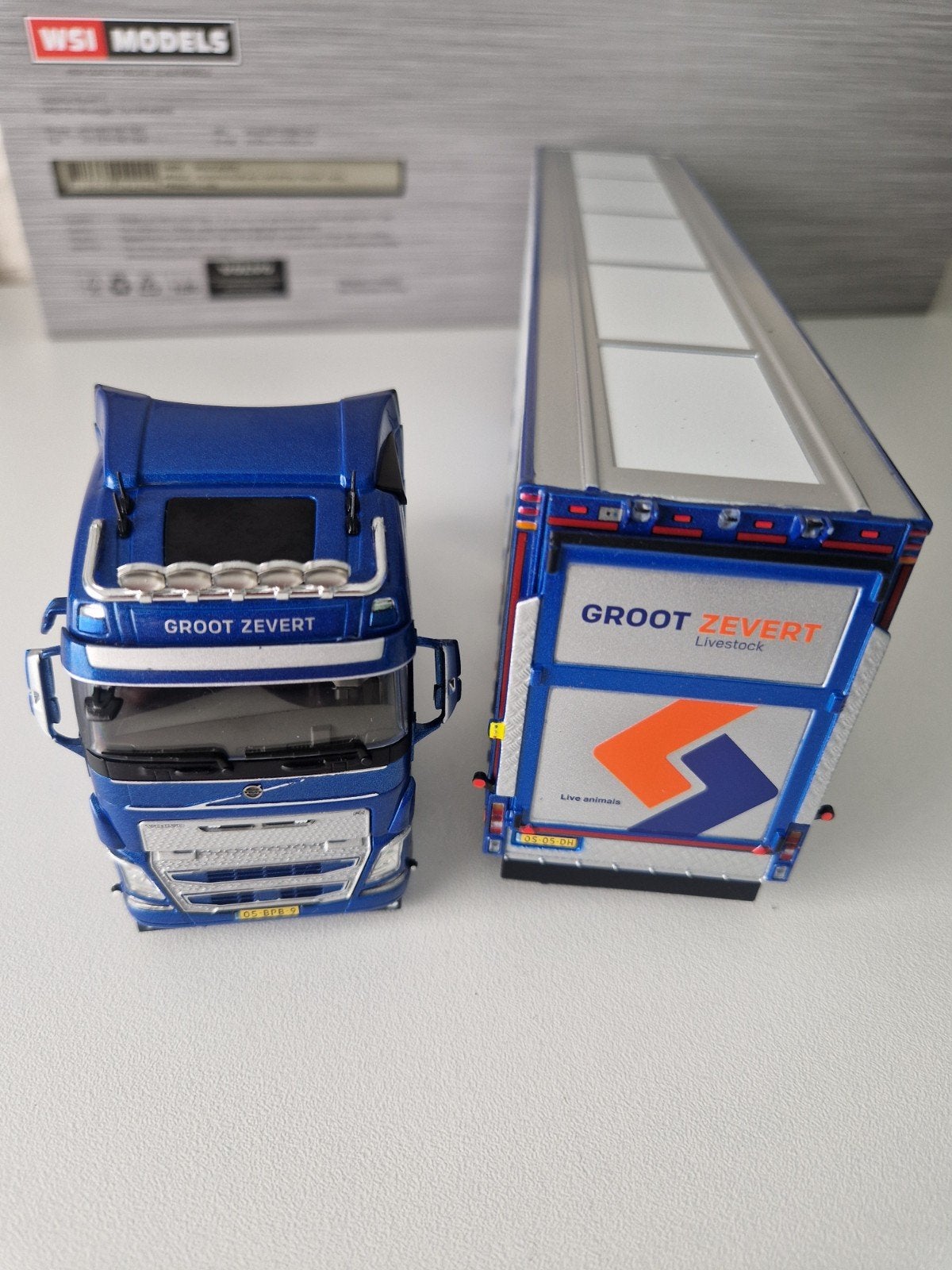 wsi Volvo Groot Zevert Transport., Ophalen of Verzenden, Nieuw, Bus of Vrachtwagen, Wsi