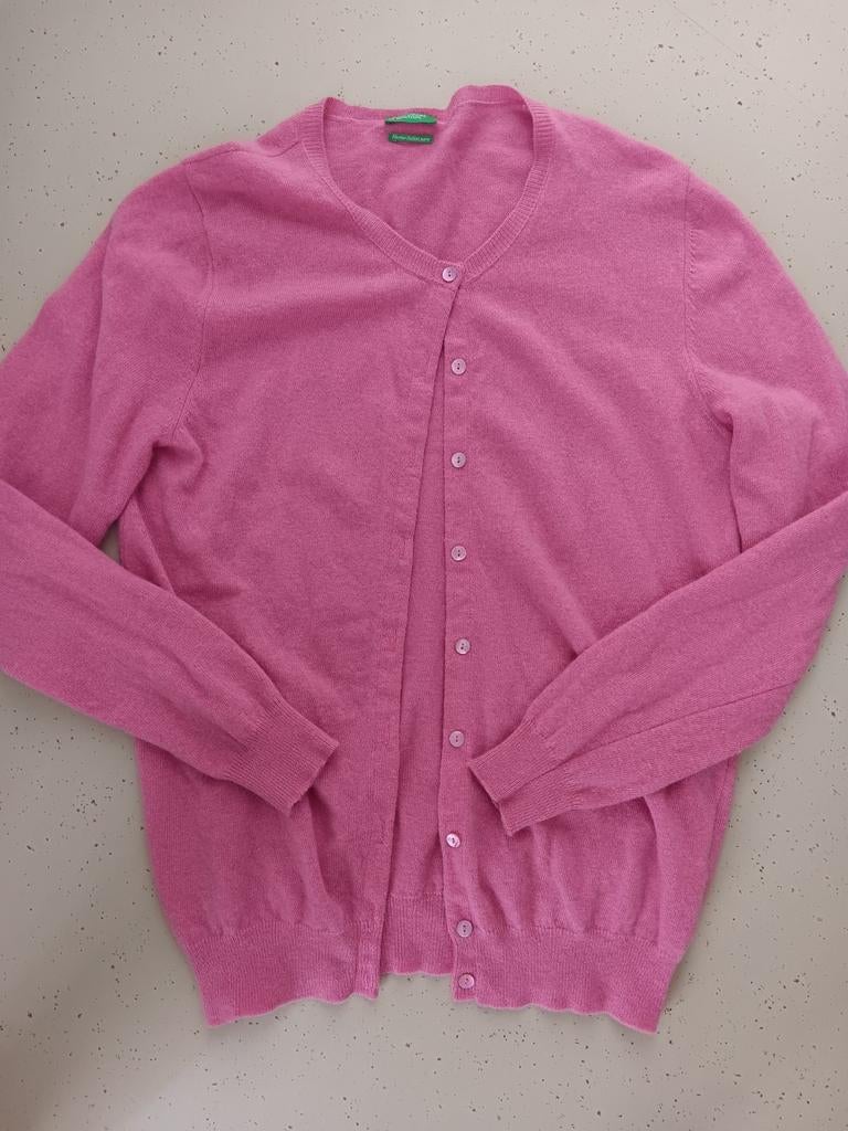 United Colors of Benetton L vest merino, Kleding | Dames, Benetton, Maat 42/44 (L), Ophalen of Verzenden, Zo goed als nieuw